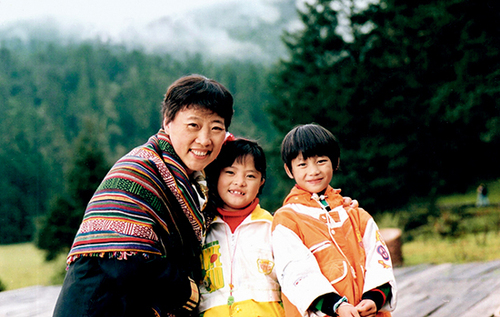 2001年10月凌鋒玉龍雪山