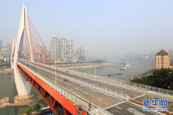 重慶東水門長江大橋即將通車-3