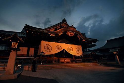 資料圖：靖國神社。