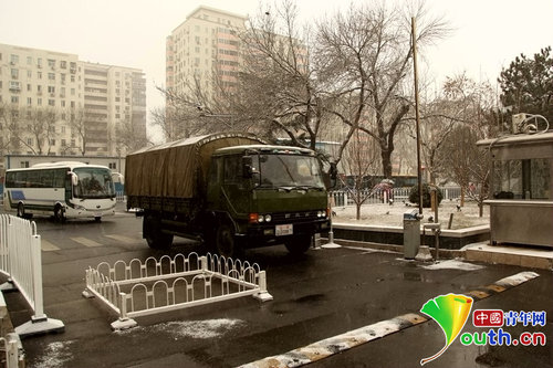 武警官兵正式進駐住地1