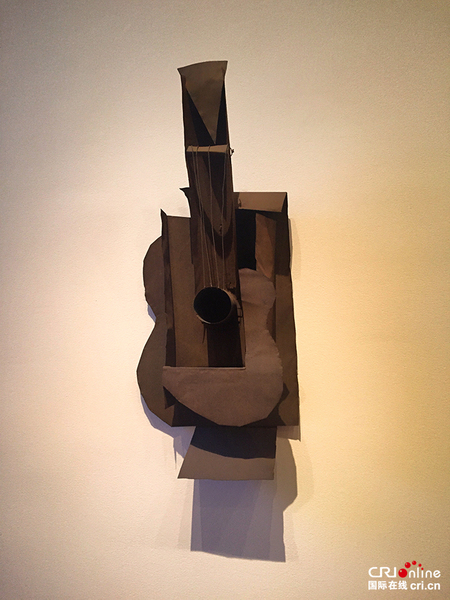 Guitar.Paris,Ferrous sheet metal and wire，1914.復制品