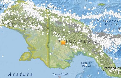 巴布亞新幾內亞發生6.7級地震已致至少18人喪生