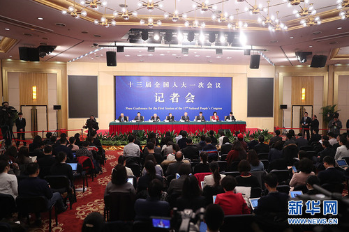 圖為記者會現場。新華網 中國政府網 翟子赫 攝