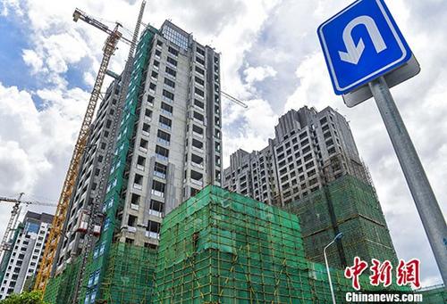 資料圖：商品住宅建設工地。 <a target='_blank' href='http://www.chinanews.com/'>中新社</a>記者 駱云飛 攝