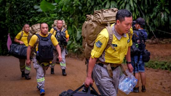 泰國被困洞穴13少年被發現 當地指揮官:謝謝中國