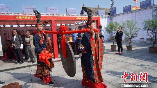 全球華人武圣關公朝圣大典活動現場。　杜利勇 攝