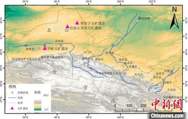 甘肅敦煌旱峽玉礦遺址：呈3700年前透閃石玉開(kāi)采利用景象