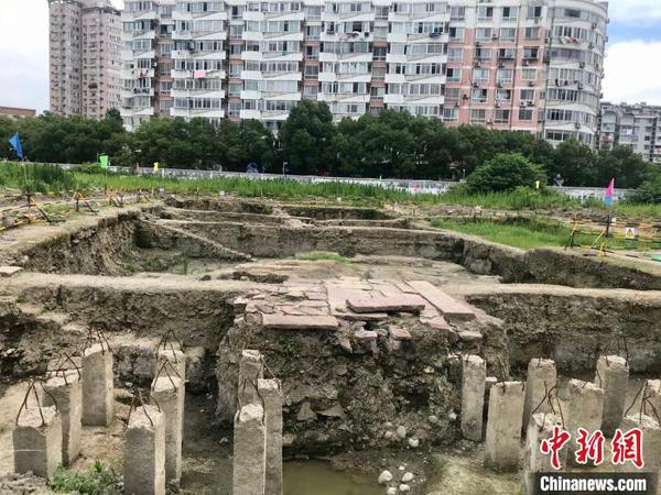 寧波望京門城墻遺址。　李典 攝